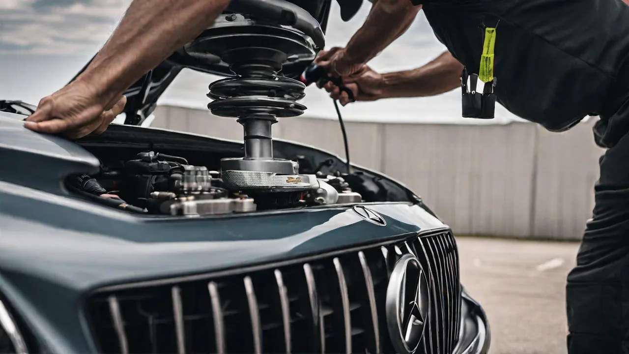 Adjusting the AMG Dynamic Engine Mounts for Reduced Vibration and Sportier Feel